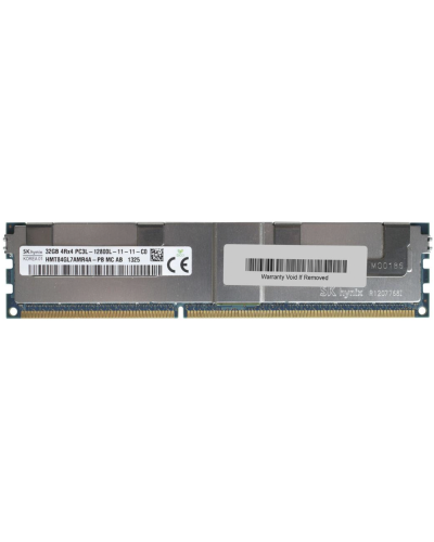 Оперативна пам'ять SK Hynix 32Gb DDR3-1600 PC3L-12800L (HMT84GL7AMR4A‐PB) LRDIMM ECC Load-Reduced