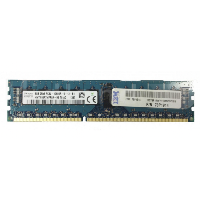 Оперативна пам'ять Hynix 8Gb DDR3-1333 PC3L-10600 2Rx8 (HMT41GR7MFR8A-H9) RDIMM ECC Registered