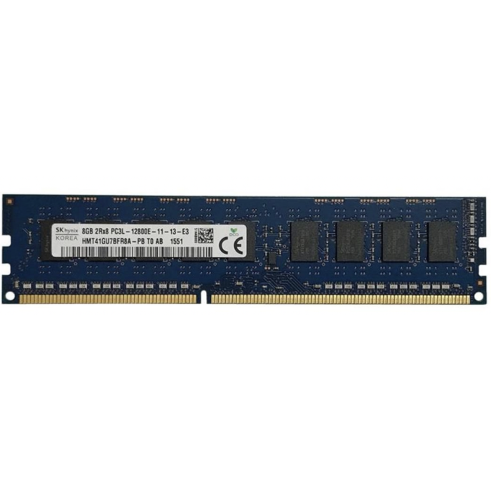 Оперативна пам'ять Hynix 8Gb DDR3-1333 PC3L-10600 2Rx8 (HMT41GU7BFR8A-H9) UDIMM ECC Unbuffered