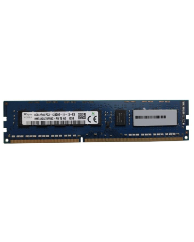 Оперативна пам'ять SK Hynix 8Gb DDR3-1600 PC3-12800E (HMT41GU7BFR8C‐PB) UDIMM ECC Unbuffered