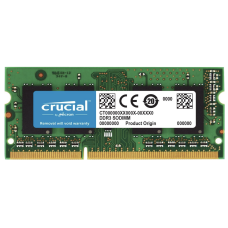 Crucial 8 Gb DDR3 PC3L-12800S (CT102464BF160B) SODIMM Non-ECC Small Outline