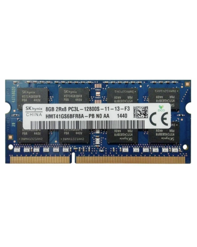 Оперативна пам'ять SK Hynix 8Gb DDR3-1600 PC3L-12800S (HMT41GS6BFR8A‐PB) SODIMM Non-ECC Small Outline