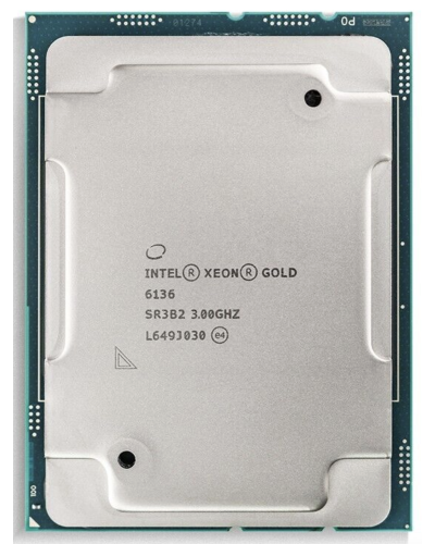Процесор Intel Xeon Gold 6136 SR3B2