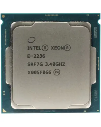 Процесор Intel Xeon E-2236 SRF7G